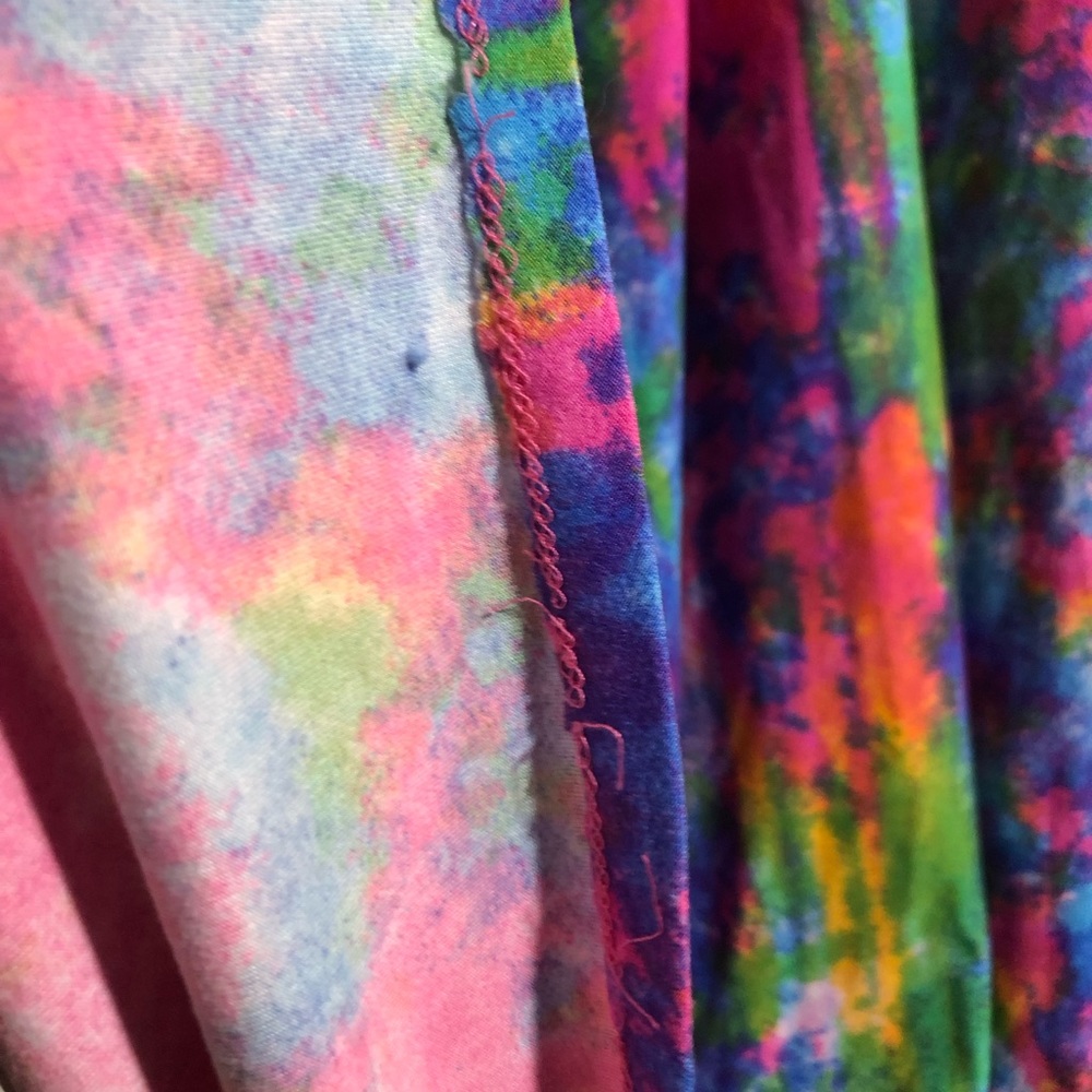 Women’s Multi Colored Maxi Dress, Size Large - Picture 9 of 10